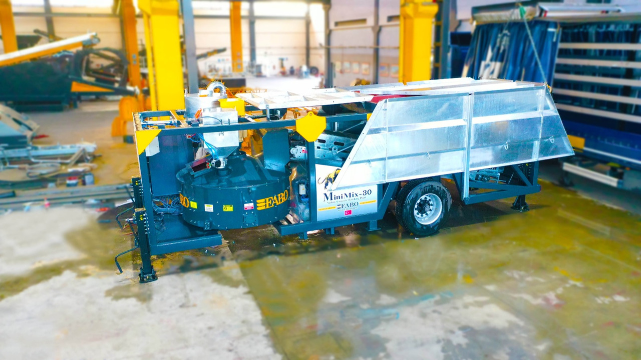 FABO mobile concrete batching plant - Centrale à béton: photos 4 FABO mobile concrete batching plant - Centrale à béton: photos 4