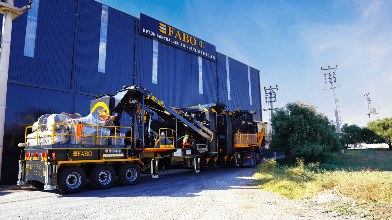 FABO mobile impact crusher - Concasseur à percussion: photos 1 FABO mobile impact crusher - Concasseur à percussion: photos 1