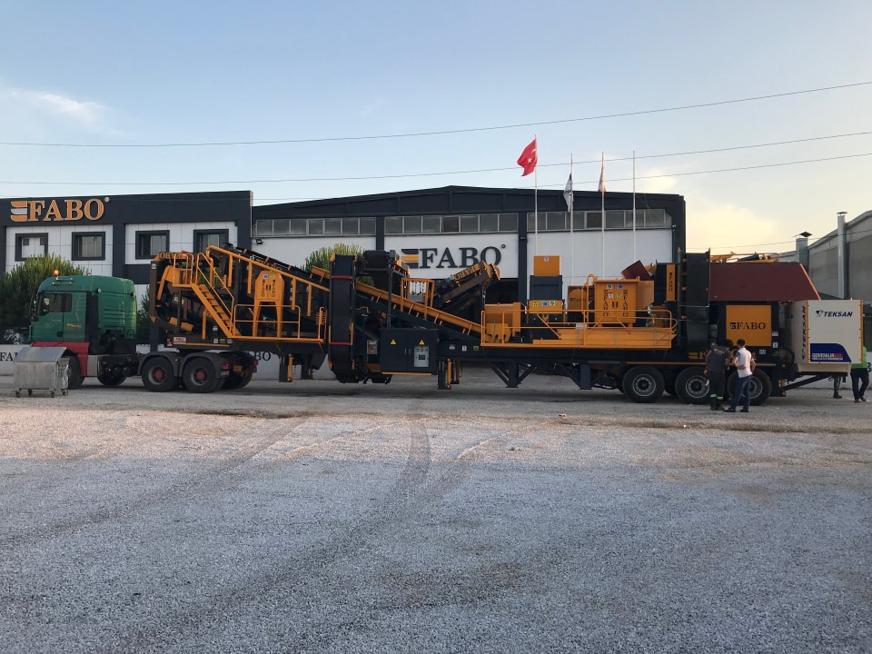 Concasseur à mâchoires neuf FABO mobile jaw crusher: photos 15
