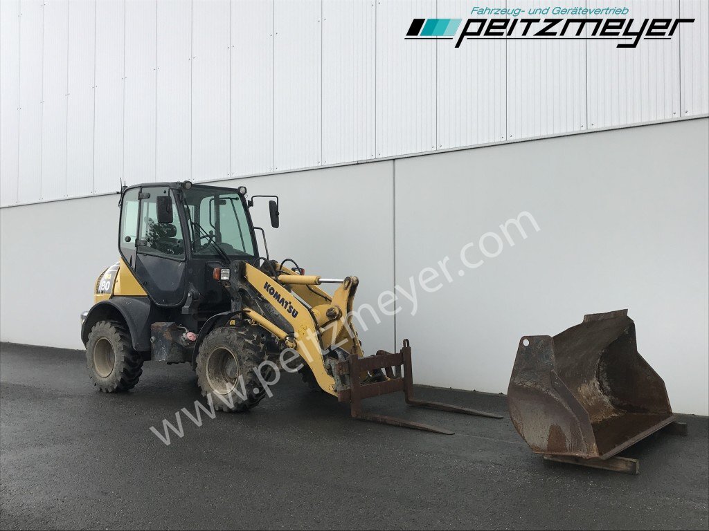 Komatsu RADLADER WA 80-6 Palettengabel und Standardschaufel - Chargeuse sur pneus: photos 2 Komatsu RADLADER WA 80-6 Palettengabel und Standardschaufel - Chargeuse sur pneus: photos 2