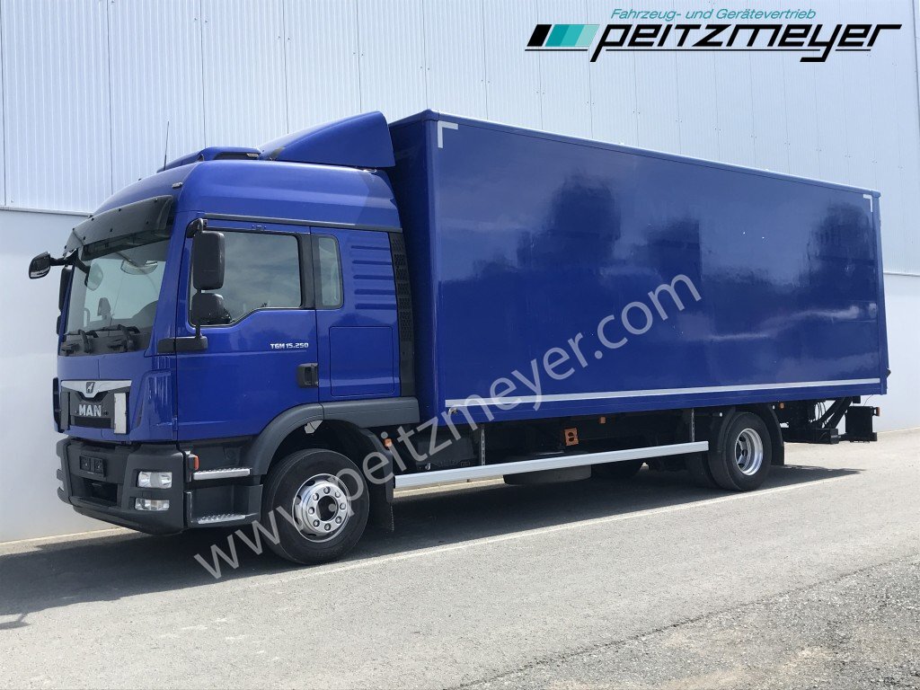 MAN TGM 15.250 BL, Klima+Standklima, LBW, AHK Schaltgetriebe, Scheckheft - Camion fourgon: photos 1 MAN TGM 15.250 BL, Klima+Standklima, LBW, AHK Schaltgetriebe, Scheckheft - Camion fourgon: photos 1