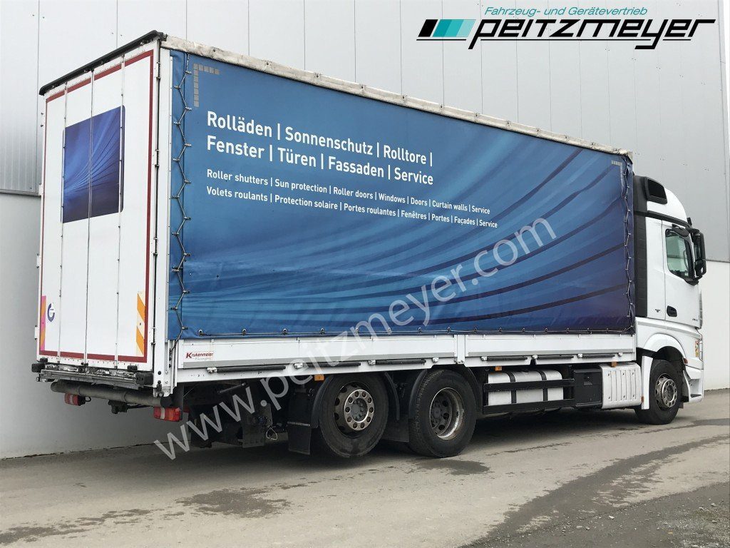 MERCEDES-BENZ Actros 2542 LL Pritsche, EU 6, Klima, Standklima, - Camion à rideaux coulissants: photos 5 MERCEDES-BENZ Actros 2542 LL Pritsche, EU 6, Klima, Standklima, - Camion à rideaux coulissants: photos 5