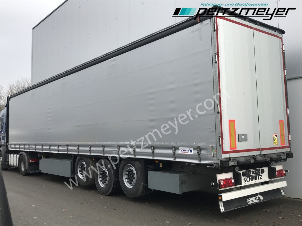 SCHMITZ SCS verzinkt, Edscha, 2 x Liftachse, Palettenk. - Semi-remorque rideaux coulissants: photos 2 SCHMITZ SCS verzinkt, Edscha, 2 x Liftachse, Palettenk. - Semi-remorque rideaux coulissants: photos 2