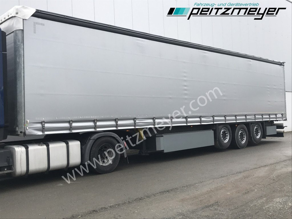 SCHMITZ SCS verzinkt, Edscha, 2 x Liftachse, Palettenk. - Semi-remorque rideaux coulissants: photos 3 SCHMITZ SCS verzinkt, Edscha, 2 x Liftachse, Palettenk. - Semi-remorque rideaux coulissants: photos 3