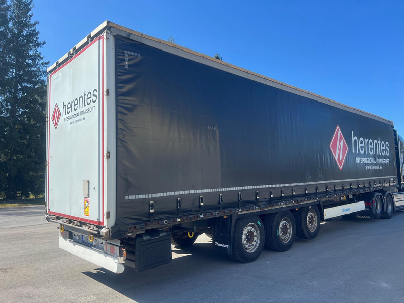Krone SDP 27ELB4-CS TIR 6X2 TRUCK - Semi-remorque rideaux coulissants: photos 1 Krone SDP 27ELB4-CS TIR 6X2 TRUCK - Semi-remorque rideaux coulissants: photos 1