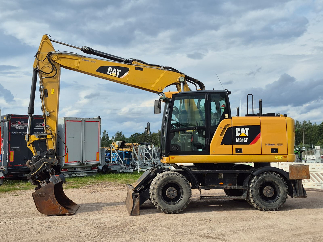 CATERPILLAR M316F EPA - Pelle sur pneus: photos 1 CATERPILLAR M316F EPA - Pelle sur pneus: photos 1