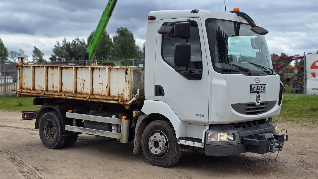 RENAULT Midlum 190DX, winch, original 46'000km - Camion benne: photos 1 RENAULT Midlum 190DX, winch, original 46'000km - Camion benne: photos 1