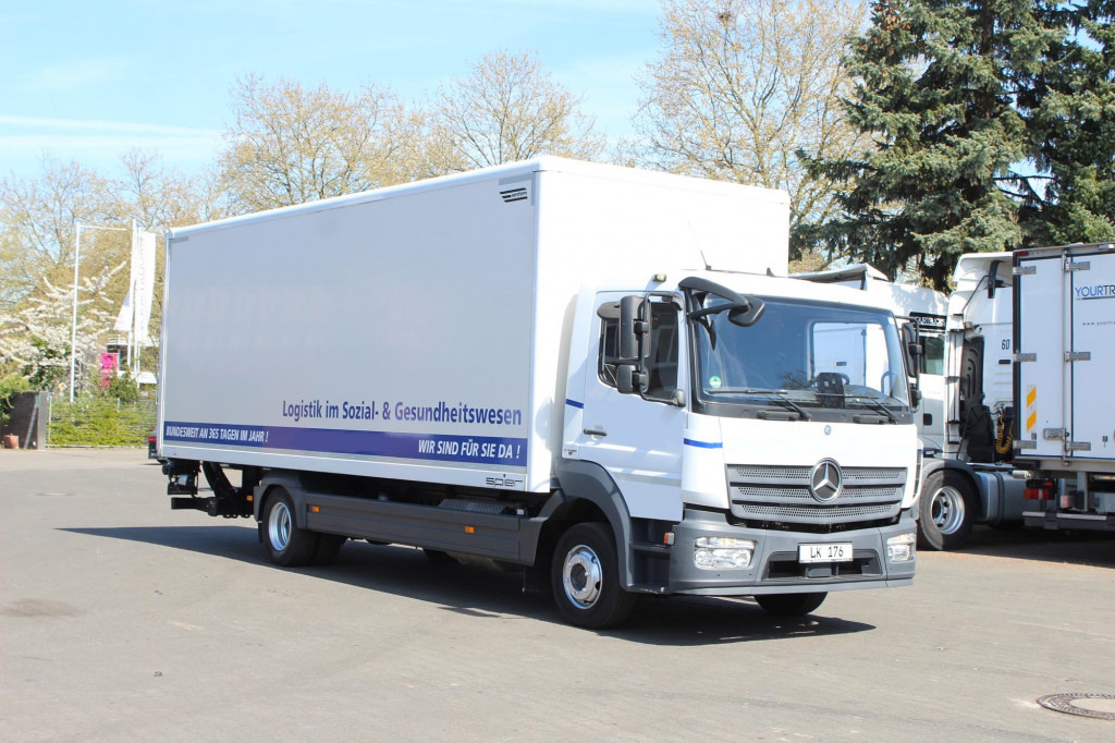 Camion Mercedes-Benz Atego 1221 E6  Koffer   Klima  LDW  Schalter  LBW: photos 7