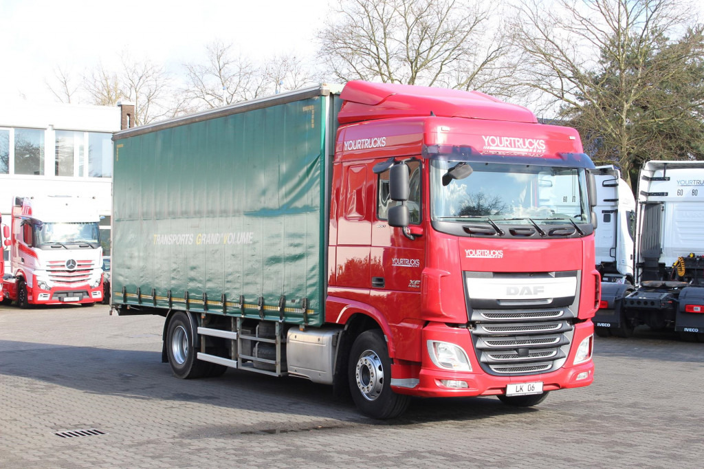 Camion à rideaux coulissants Daf XF 460 Space Cab Plane-Jumbo Retarder Hubdach: photos 9