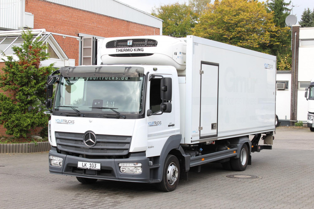 Mercedes-Benz Atego 1024 E6 TK T-1000R Strom Tür+LBW Nur 85Tkm - Camion frigorifique: photos 1 Mercedes-Benz Atego 1024 E6 TK T-1000R Strom Tür+LBW Nur 85Tkm - Camion frigorifique: photos 1