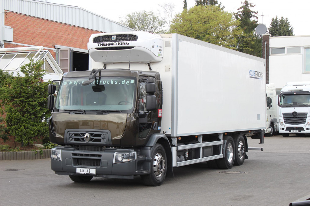 Renault D 26 Wide 280 E6 TK T1200 Spectrum Strom FRC - Camion frigorifique: photos 1 Renault D 26 Wide 280 E6 TK T1200 Spectrum Strom FRC - Camion frigorifique: photos 1