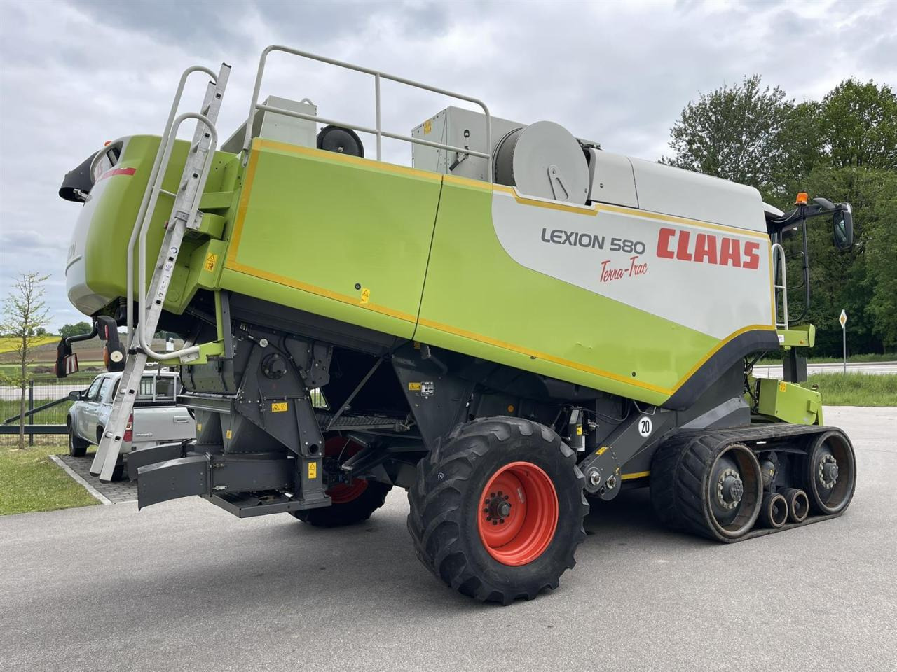 CLAAS Lexion 580 Terra Trac - Moissonneuse-batteuse: photos 5 CLAAS Lexion 580 Terra Trac - Moissonneuse-batteuse: photos 5
