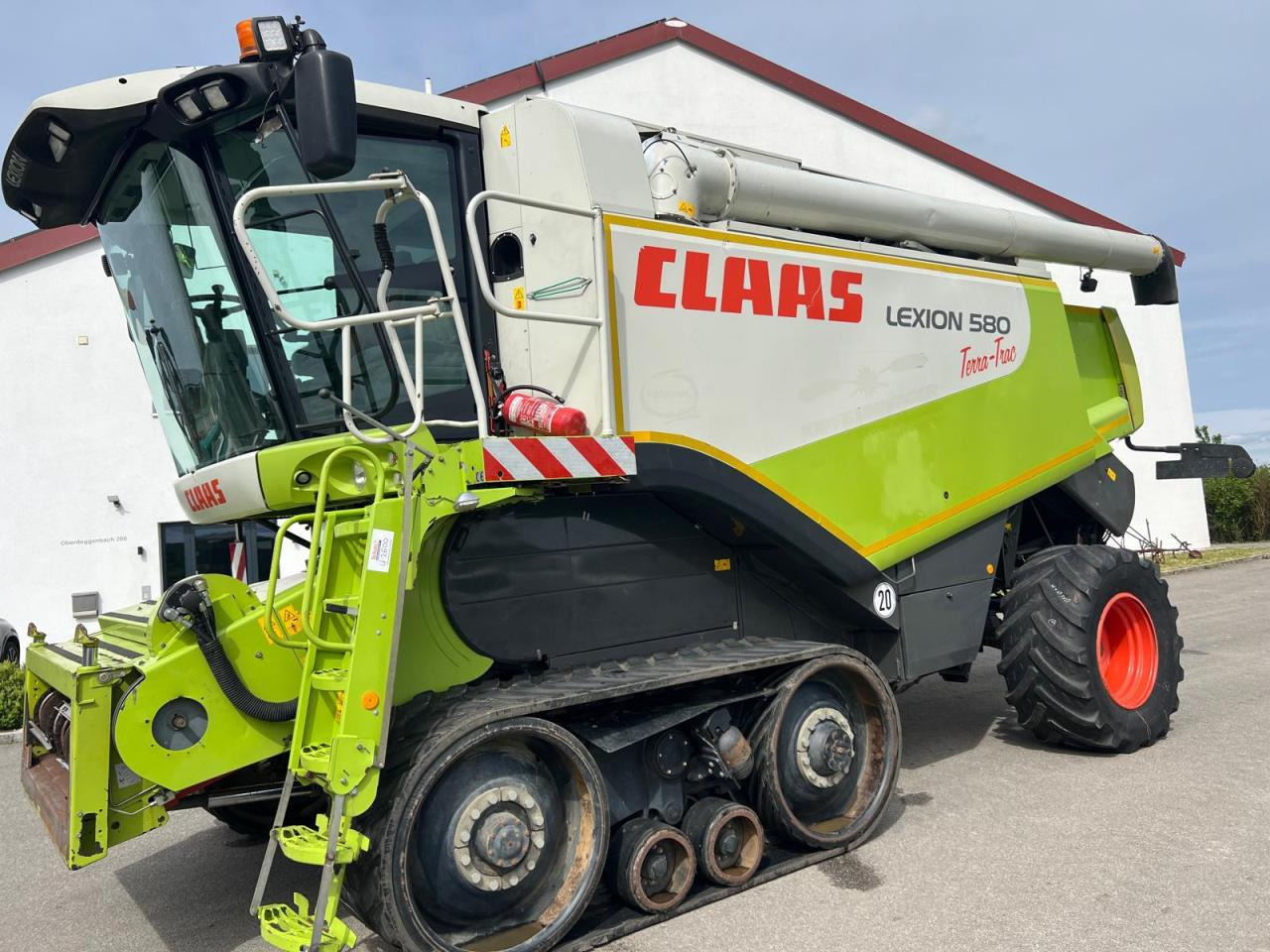CLAAS Lexion 580 Terra Trac - Moissonneuse-batteuse: photos 1 CLAAS Lexion 580 Terra Trac - Moissonneuse-batteuse: photos 1
