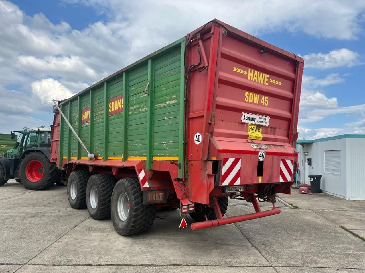 HAWE Tridem SDW 45T mit Heckentleerung - Benne agricole: photos 4 HAWE Tridem SDW 45T mit Heckentleerung - Benne agricole: photos 4