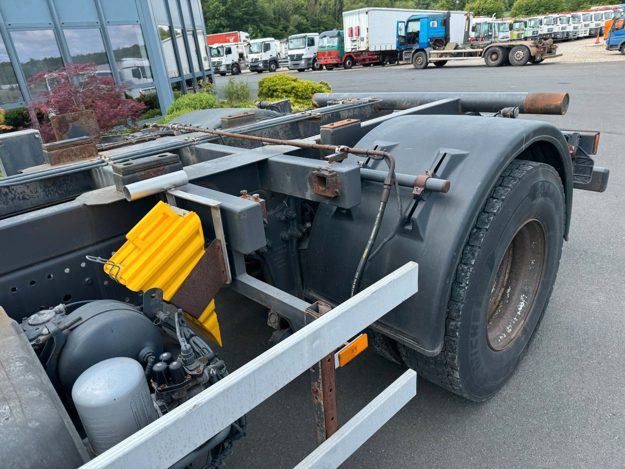 Crédit-bail de  Mercedes-Benz Actros 1832 MP 3   Kipperfahrgestell + Klima Mercedes-Benz Actros 1832 MP 3   Kipperfahrgestell + Klima: photos 6