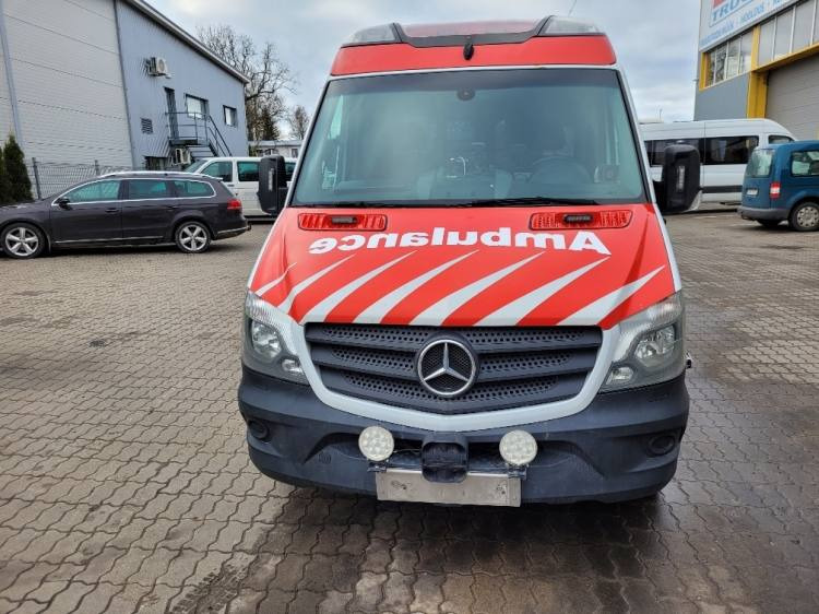MERCEDES – BENZ SPRINTER 319 3.0D AMBULANCE (PROFILE) KLIMA, 6.2017, EURO 6 - Ambulance: photos 3 MERCEDES – BENZ SPRINTER 319 3.0D AMBULANCE (PROFILE) KLIMA, 6.2017, EURO 6 - Ambulance: photos 3