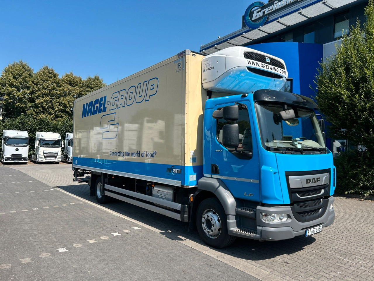 DAF LF 260 FA 16 t, TK T-1200R-50 Monotemp. - Camion frigorifique: photos 1 DAF LF 260 FA 16 t, TK T-1200R-50 Monotemp. - Camion frigorifique: photos 1