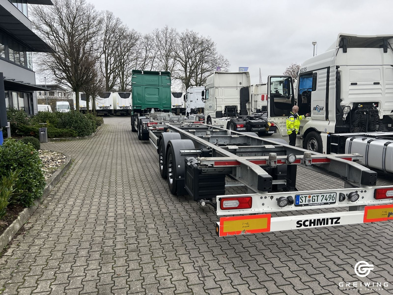 Schmitz Cargobull ZWF 18/L-20' MIDI - Remorque porte-conteneur/ Caisse mobile: photos 3 Schmitz Cargobull ZWF 18/L-20' MIDI - Remorque porte-conteneur/ Caisse mobile: photos 3