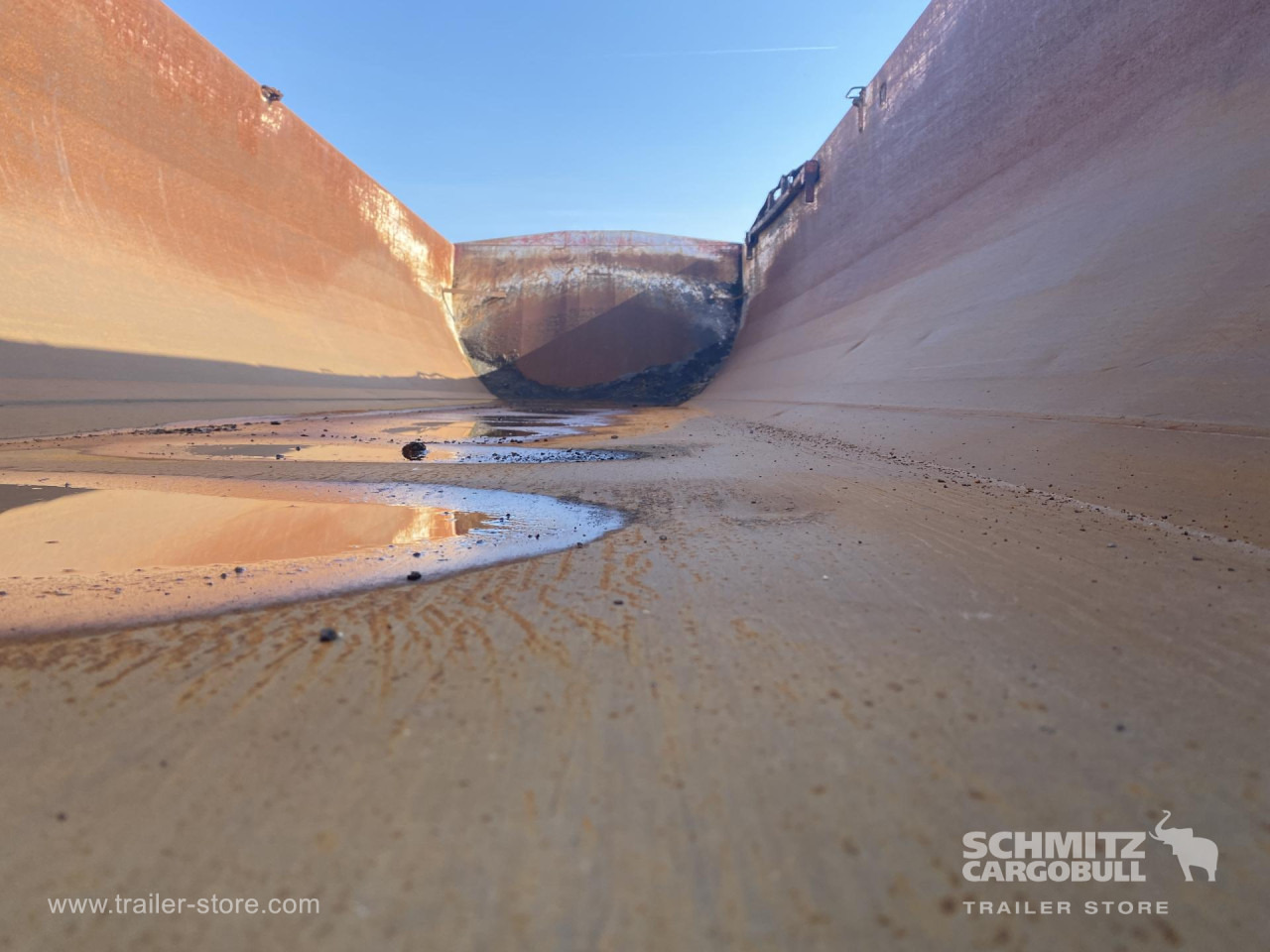 Tipper Steel half pipe body 91m³ - Semi-remorque benne: photos 5 Tipper Steel half pipe body 91m³ - Semi-remorque benne: photos 5