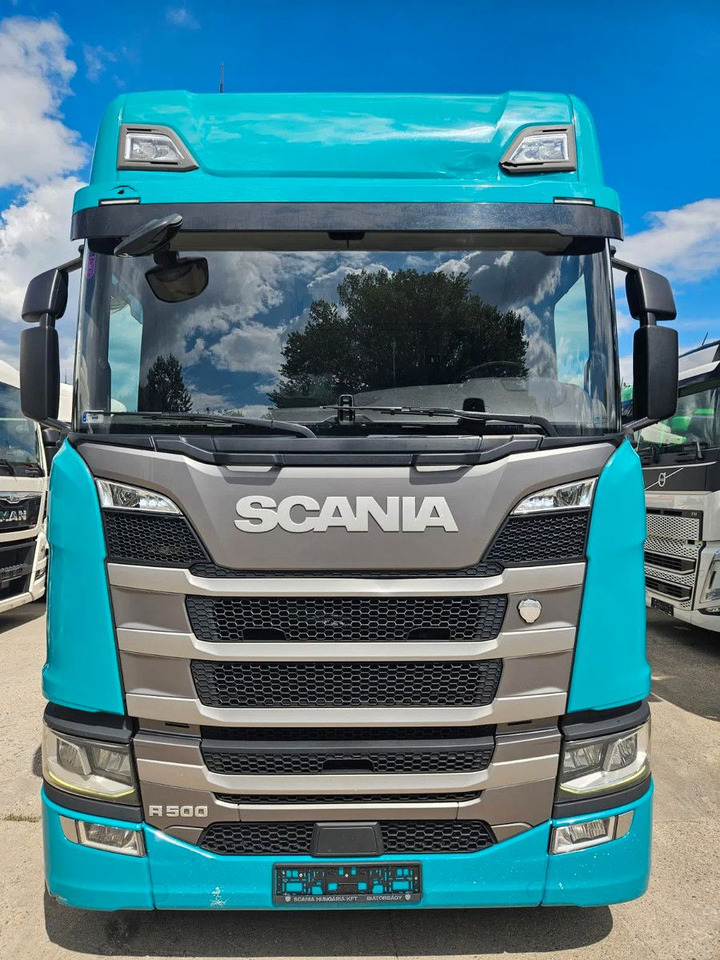 Scania R500 Standard-Turquoise-Standklima-Big NAVI-Hydr - Tracteur routier: photos 5 Scania R500 Standard-Turquoise-Standklima-Big NAVI-Hydr - Tracteur routier: photos 5