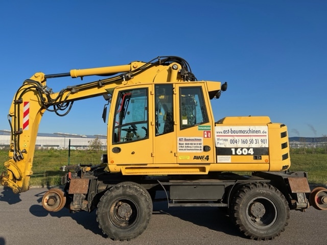 ATLAS 1604 K ZW Zwei- Wege-Bagger - Pelle sur pneus: photos 1 ATLAS 1604 K ZW Zwei- Wege-Bagger - Pelle sur pneus: photos 1