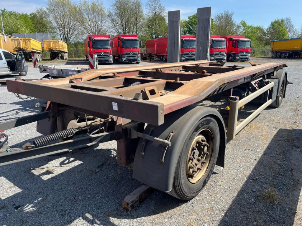 HUEFFERMANN 2-achs Abrollanhänger HAR 18.70 Containeranhänger - Remorque ampliroll/ Multibenne: photos 1 HUEFFERMANN 2-achs Abrollanhänger HAR 18.70 Containeranhänger - Remorque ampliroll/ Multibenne: photos 1