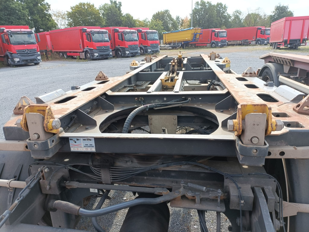 Remorque porte-conteneur/ Caisse mobile HUEFFERMANN Anhänger für Absetzmulden HMA 18.76 LS Containeranhänger: photos 9