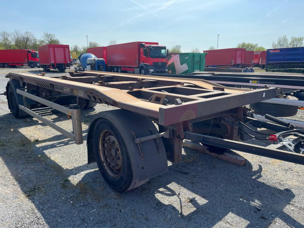 HUEFFERMANN HUEFFERMANN 2-achs Abrollanhänger Containeranhänger HAR 18.70 - Remorque ampliroll/ Multibenne: photos 2 HUEFFERMANN HUEFFERMANN 2-achs Abrollanhänger Containeranhänger HAR 18.70 - Remorque ampliroll/ Multibenne: photos 2