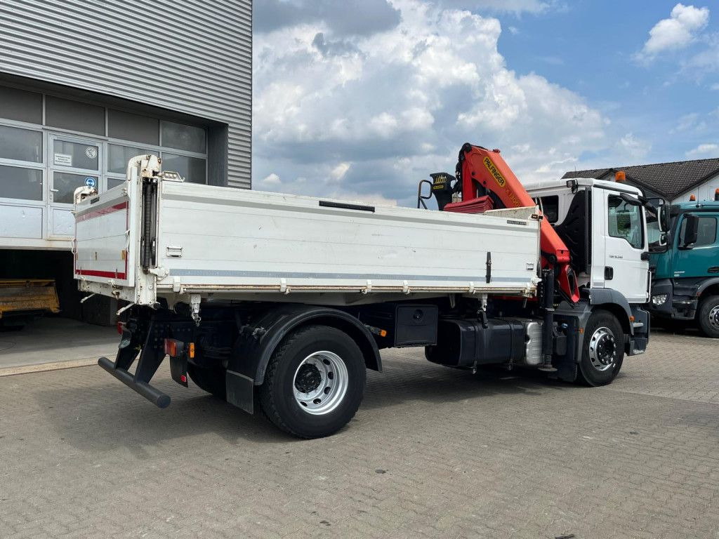 MAN TG-M 18.340 4x2 2-Achs Kipper Kran Palf. PK 130 - Camion benne, Camion grue: photos 4 MAN TG-M 18.340 4x2 2-Achs Kipper Kran Palf. PK 130 - Camion benne, Camion grue: photos 4