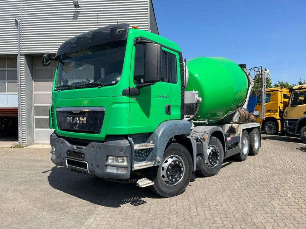 MAN TG-S 32.400 8x4 BB Betonmischer Stetter 9m³ deut - Camion malaxeur: photos 1 MAN TG-S 32.400 8x4 BB Betonmischer Stetter 9m³ deut - Camion malaxeur: photos 1