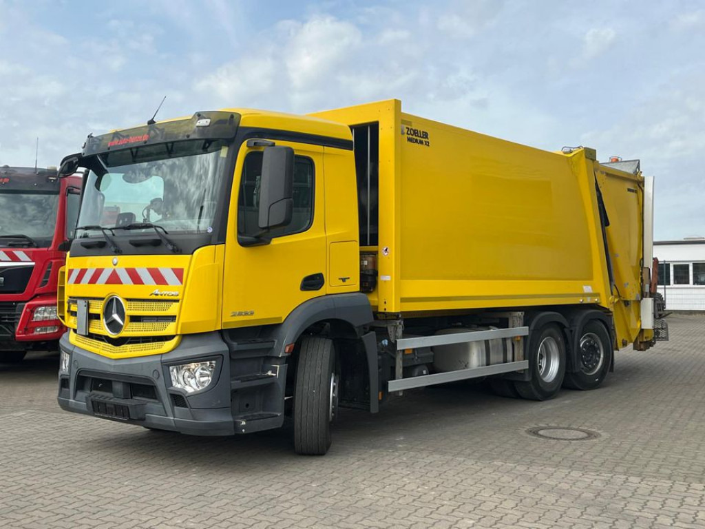 MERCEDES-BENZ Antos 2533 L 6x2 ENA Müllwagen Zoeller + Schüttung - Benne à ordures ménagères: photos 1 MERCEDES-BENZ Antos 2533 L 6x2 ENA Müllwagen Zoeller + Schüttung - Benne à ordures ménagères: photos 1