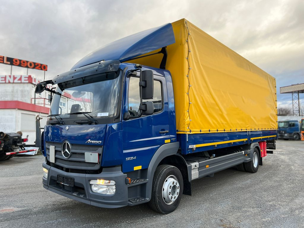 MERCEDES-BENZ Atego 1224 L Pritsche LBW LBW 1.5 to - Camion à rideaux coulissants: photos 1 MERCEDES-BENZ Atego 1224 L Pritsche LBW LBW 1.5 to - Camion à rideaux coulissants: photos 1
