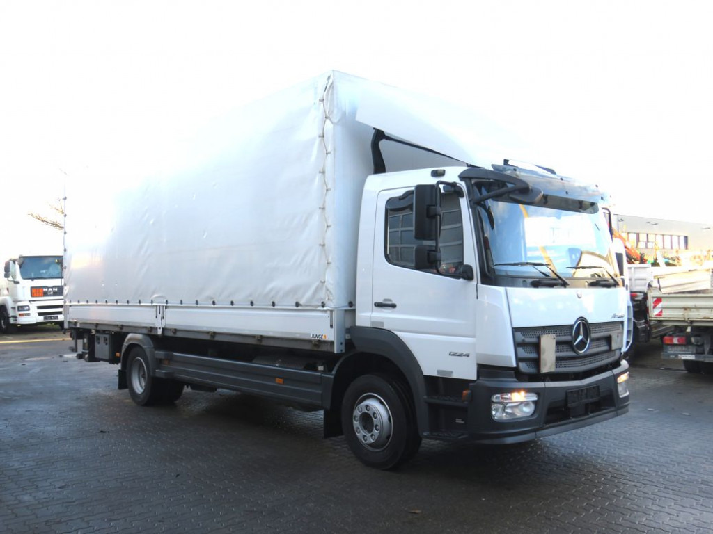 MERCEDES-BENZ Atego 1224 L Pritsche LBW LBW 1.5to - Camion à rideaux coulissants: photos 2 MERCEDES-BENZ Atego 1224 L Pritsche LBW LBW 1.5to - Camion à rideaux coulissants: photos 2