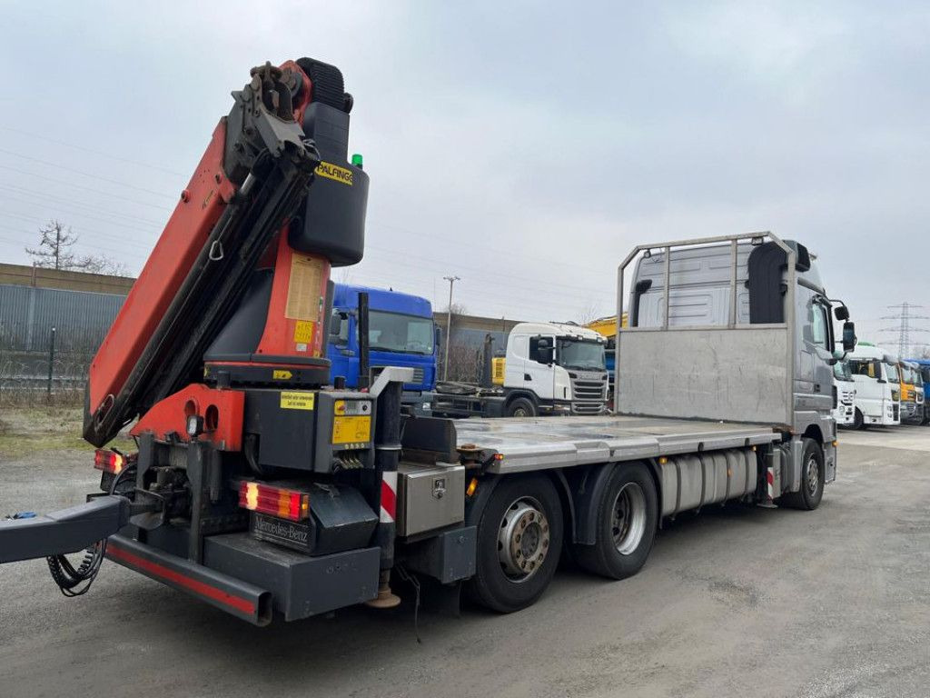 Mercedes-Benz Actros 2541 Pritsche Heckkran Palfinger PK 34002 - Camion grue, Camion plateau: photos 4 Mercedes-Benz Actros 2541 Pritsche Heckkran Palfinger PK 34002 - Camion grue, Camion plateau: photos 4