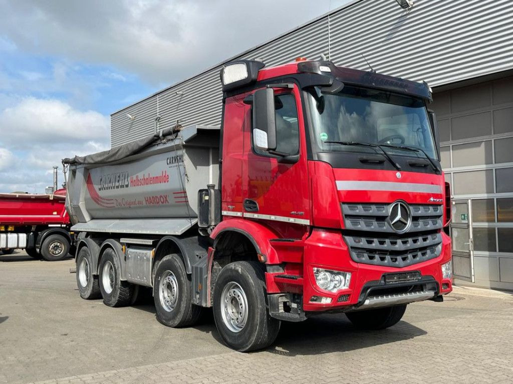 Mercedes-Benz Arocs 4145 8x4 4 Achs Muldenkipper Carnehl Halfp - Camion multibenne: photos 2 Mercedes-Benz Arocs 4145 8x4 4 Achs Muldenkipper Carnehl Halfp - Camion multibenne: photos 2