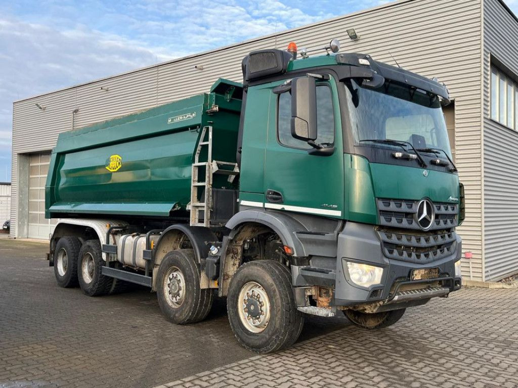 Mercedes-Benz Arocs 4145 8x8 4 Achs Muldenkipper Meiller - Camion benne: photos 2 Mercedes-Benz Arocs 4145 8x8 4 Achs Muldenkipper Meiller - Camion benne: photos 2