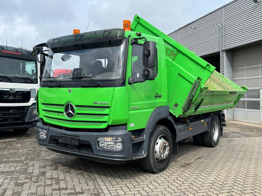 Mercedes-Benz Atego 1624 K 4x2 2-Achs Kipper Meiller - Camion benne: photos 1 Mercedes-Benz Atego 1624 K 4x2 2-Achs Kipper Meiller - Camion benne: photos 1