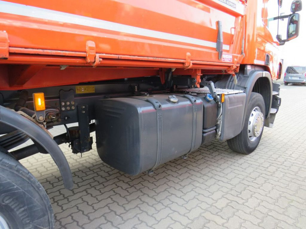 Camion benne Scania P 410 4x2 2-Achs Kipper Meiller Bordmatik: photos 12