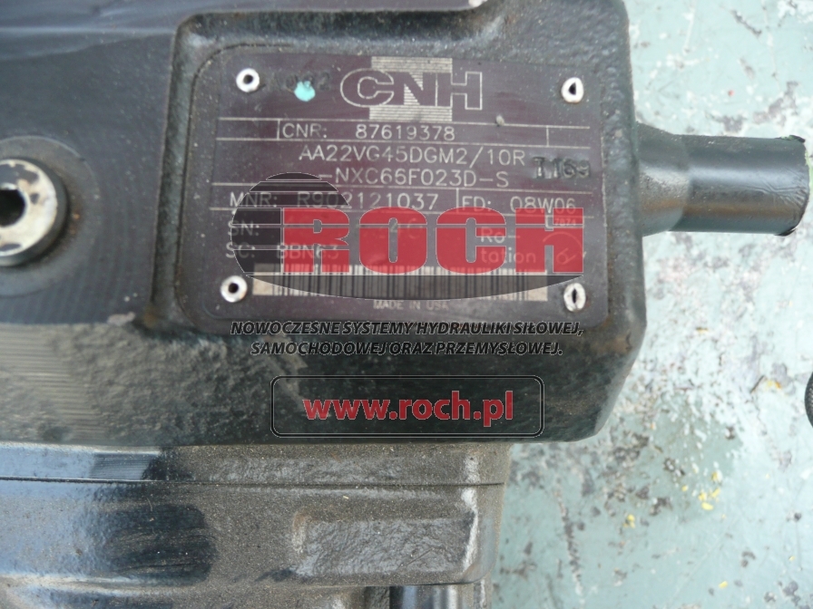 CNH AA22VG45DGM2/10R-NXC66F023D-S R902121037 87619378 BBN63 - Pompe hydraulique: photos 2 CNH AA22VG45DGM2/10R-NXC66F023D-S R902121037 87619378 BBN63 - Pompe hydraulique: photos 2