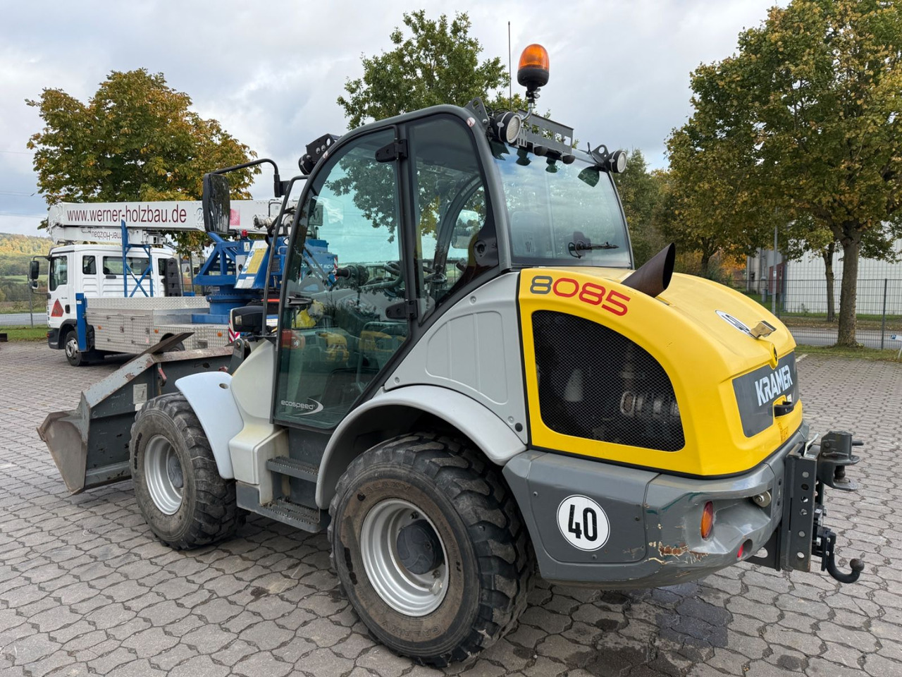 Kramer 8085 Ecospeed, Bj. 16, 3700 BH, Schaufel, Gabel - Chargeuse sur pneus: photos 2 Kramer 8085 Ecospeed, Bj. 16, 3700 BH, Schaufel, Gabel - Chargeuse sur pneus: photos 2