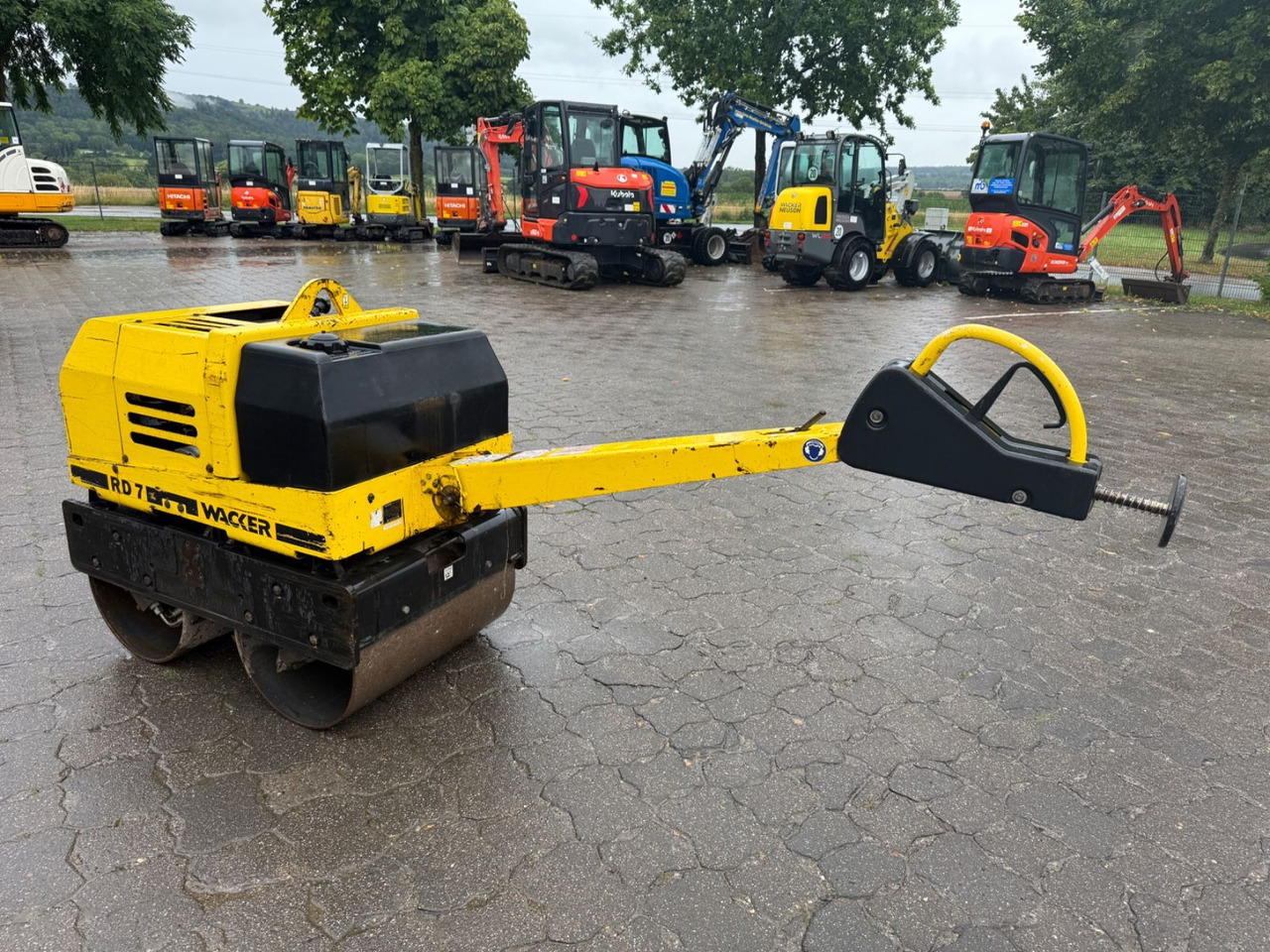 Wacker RD 7 H-S, Tandemwalze, Vibration, Wasser - Mini compacteur: photos 4 Wacker RD 7 H-S, Tandemwalze, Vibration, Wasser - Mini compacteur: photos 4