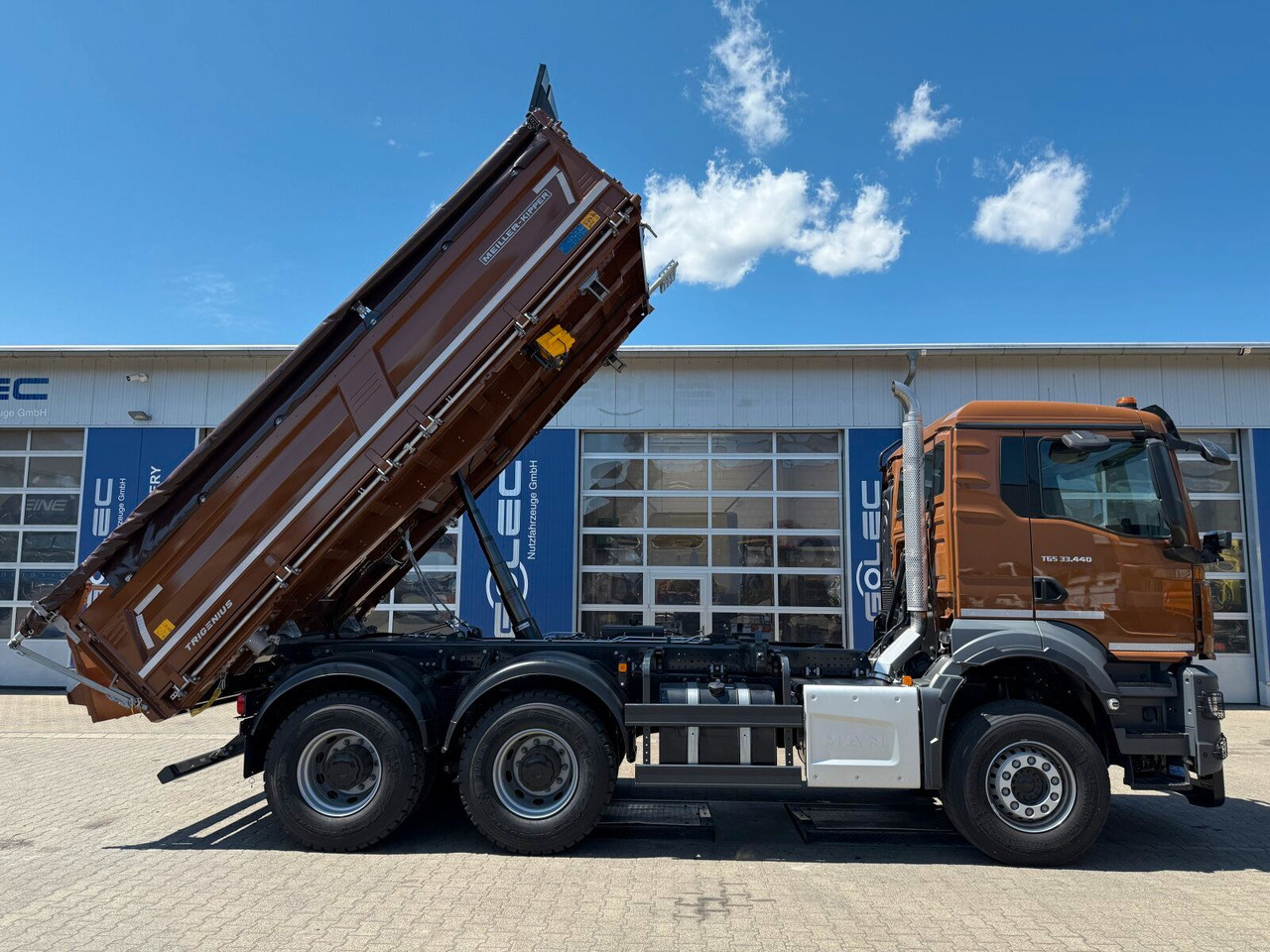 MAN TGS 33.440 6x4 Kipper MEILLER Bordmatik Frontpl. - Camion benne: photos 4 MAN TGS 33.440 6x4 Kipper MEILLER Bordmatik Frontpl. - Camion benne: photos 4