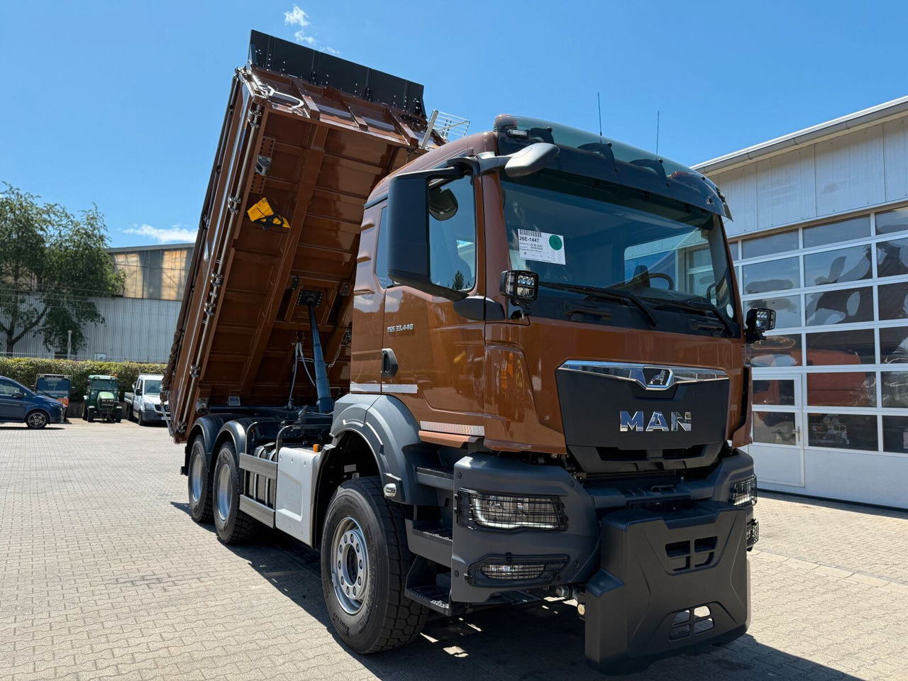 MAN TGS 33.440 6x4 Kipper MEILLER Bordmatik Frontpl. - Camion benne: photos 2 MAN TGS 33.440 6x4 Kipper MEILLER Bordmatik Frontpl. - Camion benne: photos 2