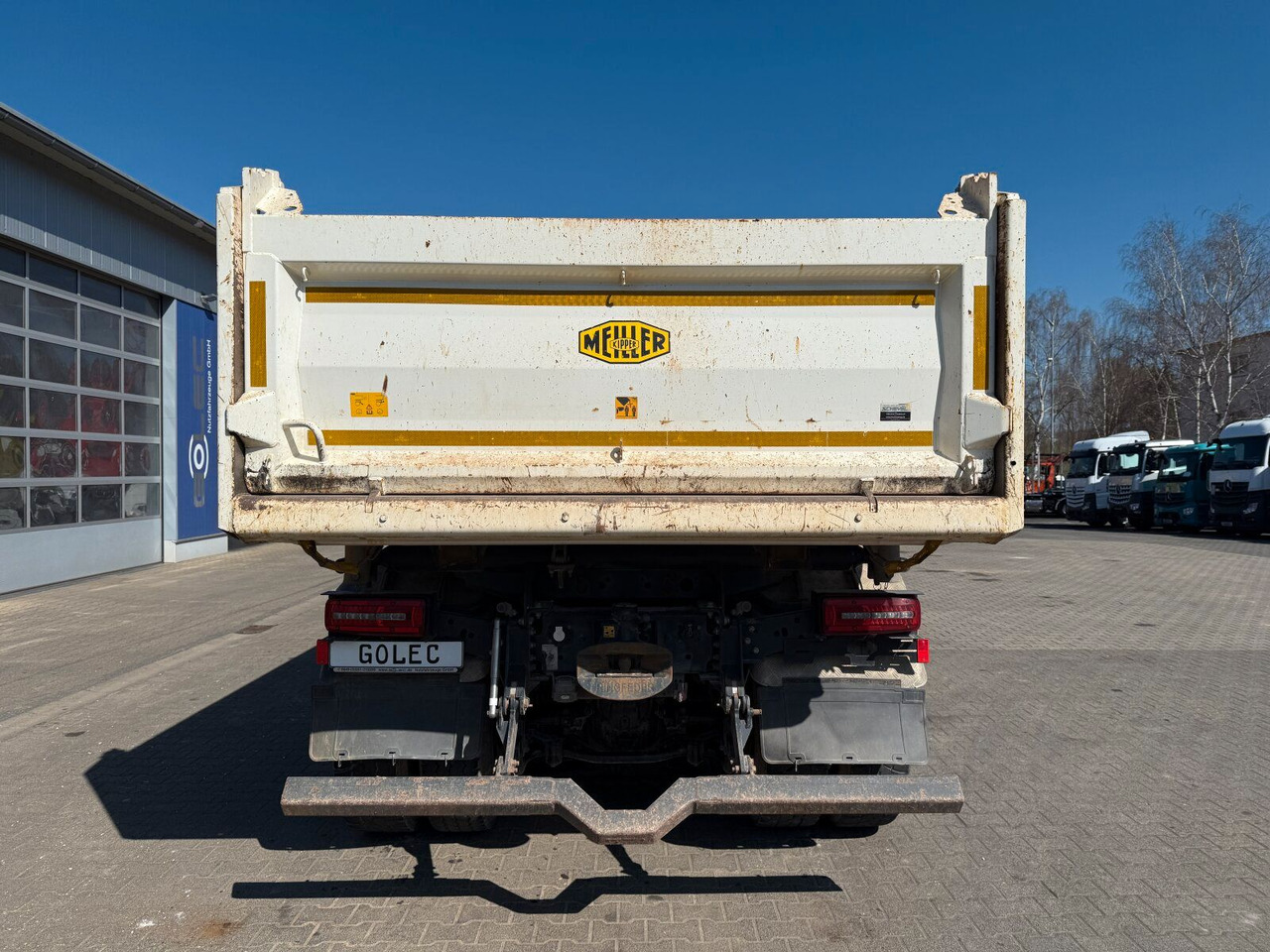 Camion benne MAN TGS 33.510 6x4 Euro 6 MEILLER Kipper Bordmatic: photos 7