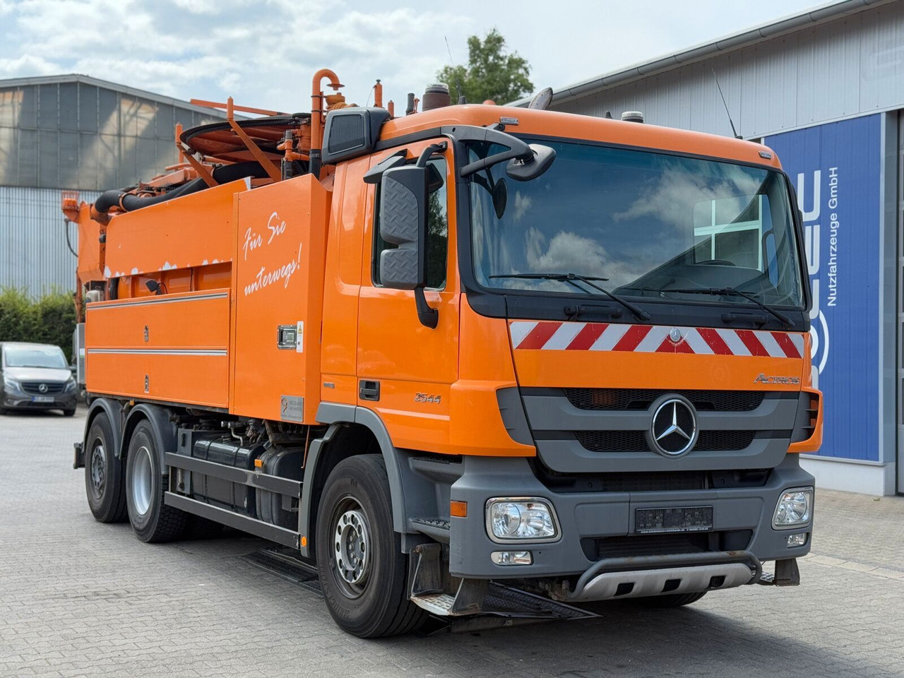 Mercedes-Benz ACTROS 2544 6x2*4 Wiedemann SUPER 1000 - 13 m³ - Camion hydrocureur: photos 1 Mercedes-Benz ACTROS 2544 6x2*4 Wiedemann SUPER 1000 - 13 m³ - Camion hydrocureur: photos 1