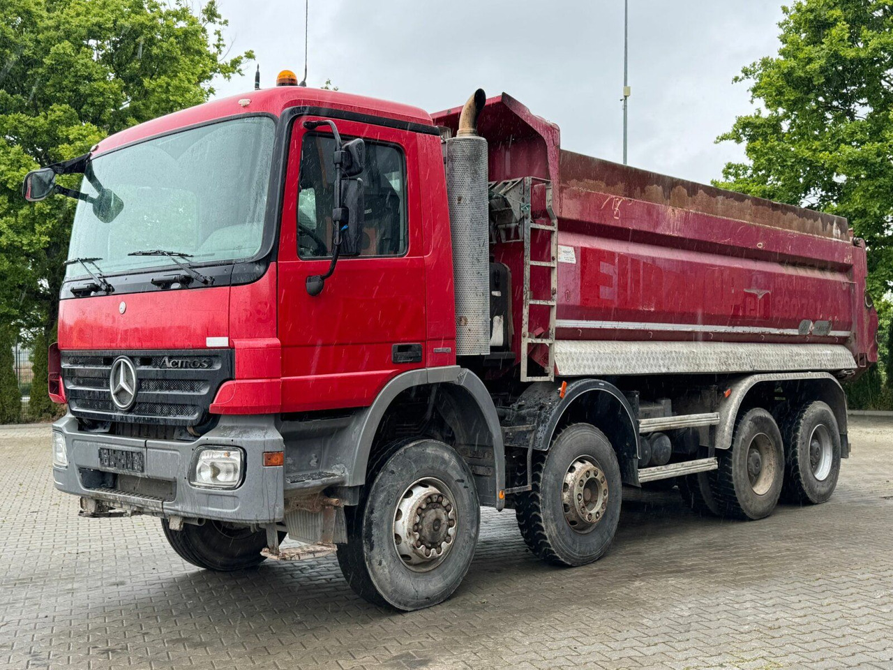 Mercedes-Benz ACTROS 4141 EURO4 8x6 Muldenkipper - Camion benne: photos 2 Mercedes-Benz ACTROS 4141 EURO4 8x6 Muldenkipper - Camion benne: photos 2
