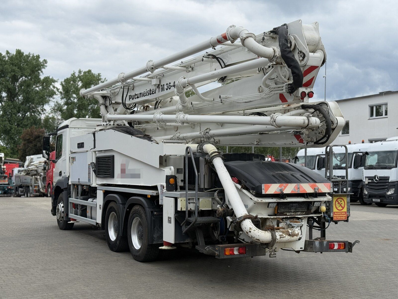 Mercedes-Benz AROCS 2840 6x4 Betonp. Putzmeister BSF36-4.16HLS - Camion pompe: photos 5 Mercedes-Benz AROCS 2840 6x4 Betonp. Putzmeister BSF36-4.16HLS - Camion pompe: photos 5