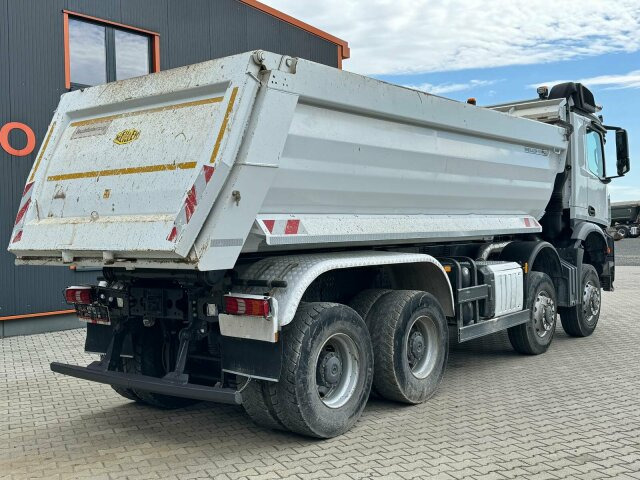 Camion benne Mercedes-Benz AROCS 4145 8x8 Meiller Muldenkipper: photos 11