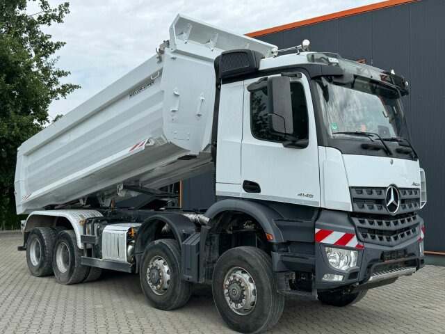 Camion benne Mercedes-Benz AROCS 4145 8x8 Meiller Muldenkipper: photos 15