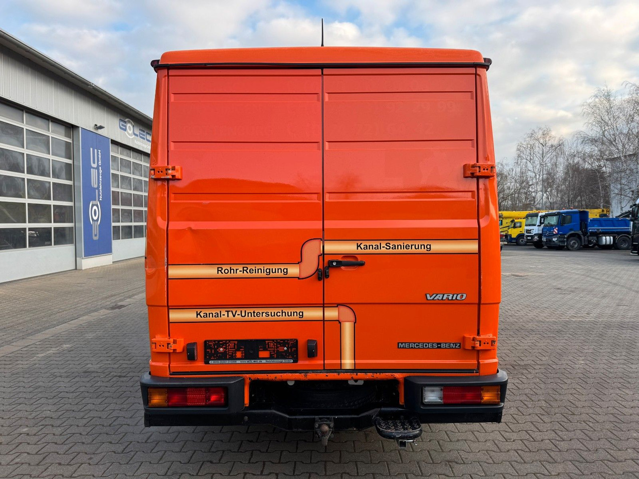 Mercedes-Benz Vario 818D Kanalreiniger Rockstroh Drain Jet 100 - Camion hydrocureur: photos 5 Mercedes-Benz Vario 818D Kanalreiniger Rockstroh Drain Jet 100 - Camion hydrocureur: photos 5